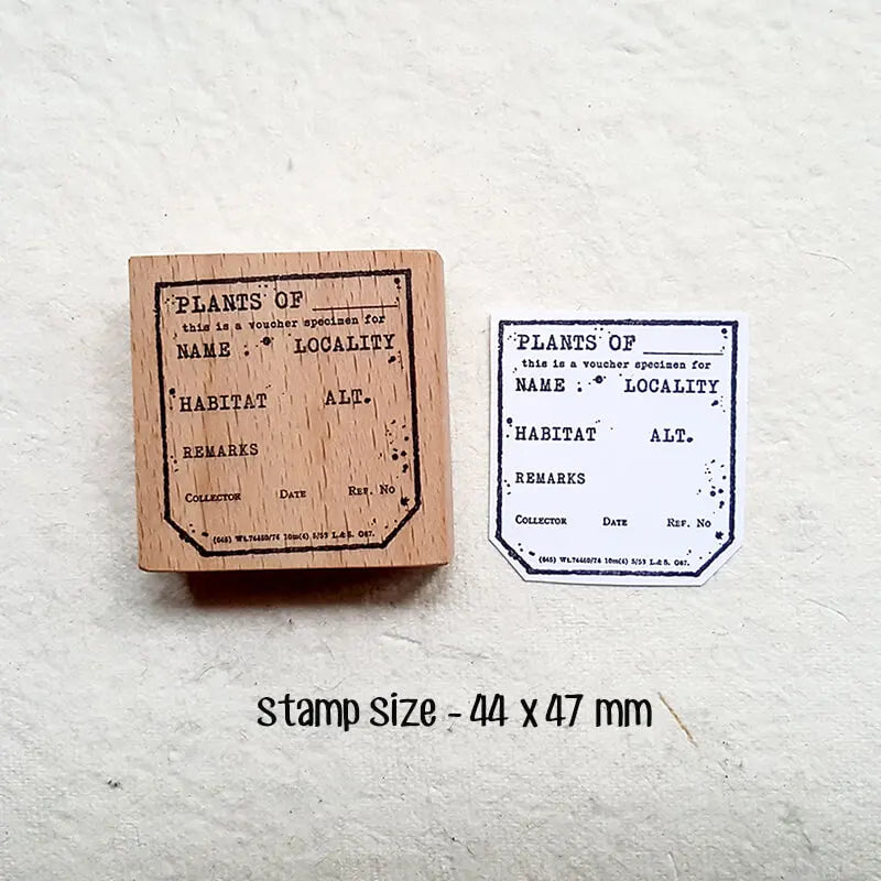 Scrapbooking Stempel Zimmerpflanzenliebhaber Alocasie Anthurium Begonie Tagebuch Dekoration Journaling Holzstempel
