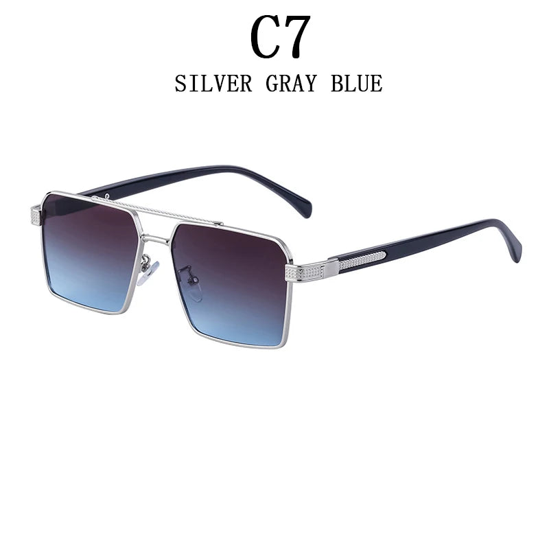 2023 quadratische Sonnenbrille für Männer Luxus Sonnenbrille Frauen trend ige Vintage Mode Brille Sonne Gafas de Sol Hombre Lünette Soleil Femme