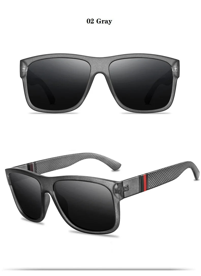 Klassischen Quadratischen Vintage Sonnenbrille Männer Polarisierte Gläser Frauen Retro Fahren Sonnenbrille Mann Luxus Angeln Brillen Oculos Gafas