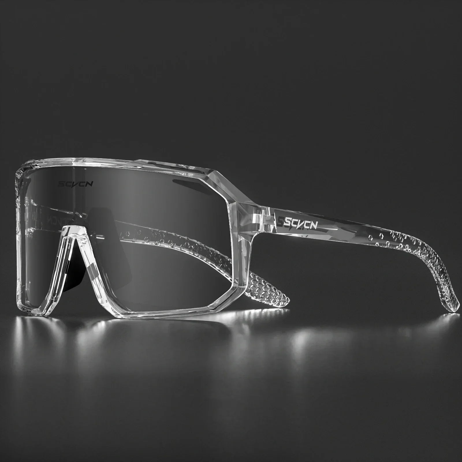 SCVCN Fahrradbrille, Fahrrad, Mountainbike, Wandern, Camping, Golf, UV400, Sonnenbrille, Sportschutzbrille für Männer und Frauen, Baseball