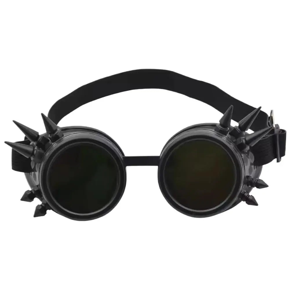 Steampunk-Stil Sonnenbrille Vintage-Stil Brille Schweißen Punk Brille Cosplay Marke Designer Party Dekoration