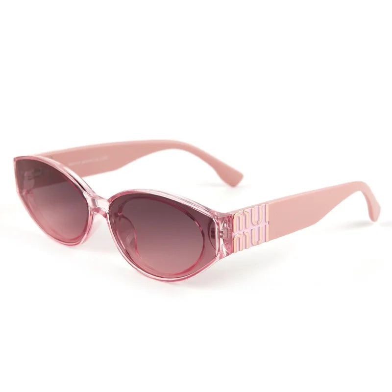 2025 Glamouröse Mode-Sonnenbrille für Damen Luxuriöse Ovale Designer-Brille für Herren Trendige Klassische Marken-Unisex-Brille UV400-Schutz
