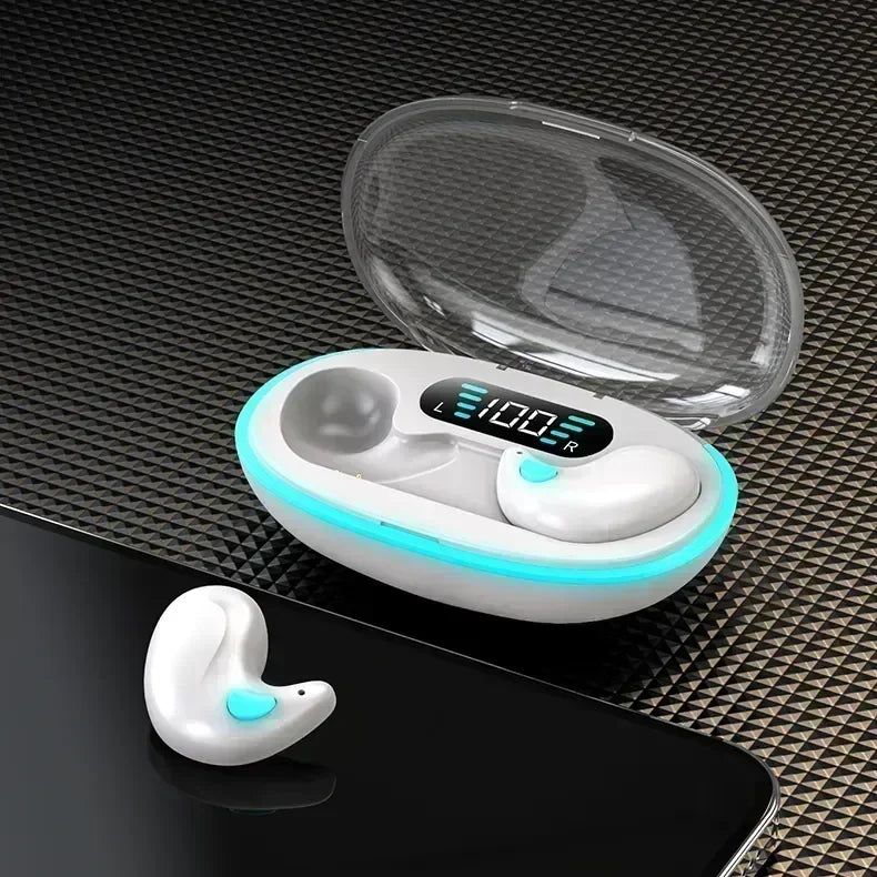 TWS-Kopfhörer, kabellose Kopfhörer, Rauschunterdrückung, Sport, Spiel, Schlaf, Bluetooth-Ohrhörer für alle Smartphones