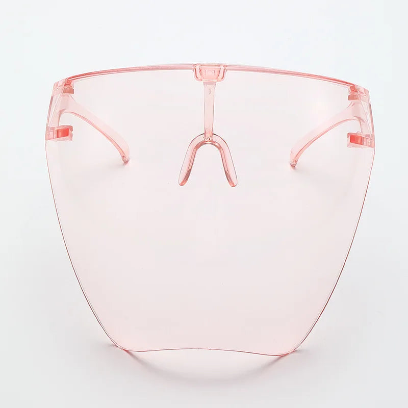 Vollgesichts-Sonnenbrille, Maske für Damen und Herren, schützende Gesichtsschutzbrille, bedeckte kugelförmige Linse, Anti-Spray-Fahrrad-Sonnenbrille