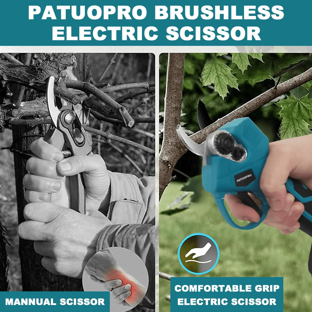 30MM Bürstenlose Elektrische Schere Gartenschere Professionelle Cordless Obst Baum Beschneiden Werkzeug Für Makita 18V Batterie (keine Batterie)