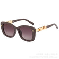 Ins Große Quadratische Polarisierte Sonnenbrille 2025, Neue Mode Frauen Männer High-end-Buchstaben Sonnenbrille Damen Trendy Gafas De Sol UV400
