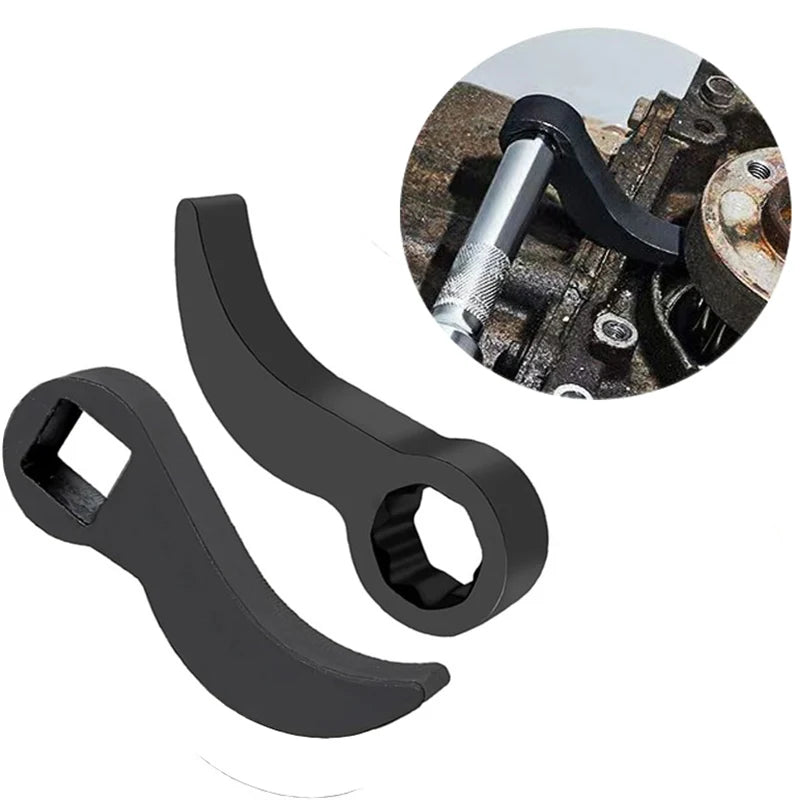 Hebeln Bar Schlüssel Adapter Kopf Horn Typ Halbe Welle Entfernung Werkzeug Öffnen Schlüssel Halb Welle Brecheisen Adapter Kopf Auto Reparatur Werkzeuge