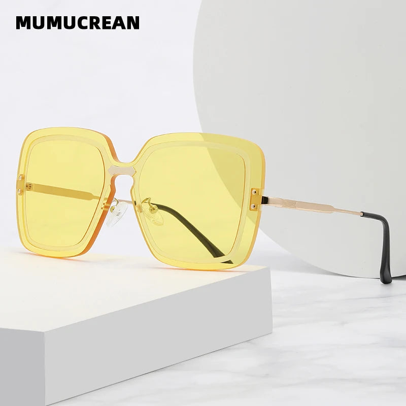 Fashion Street Shot Sonnenbrille im neuen Stil, Outdoor-Sonnenschutz, großer Rahmen, Unisex-Brille für einen trendigen Look