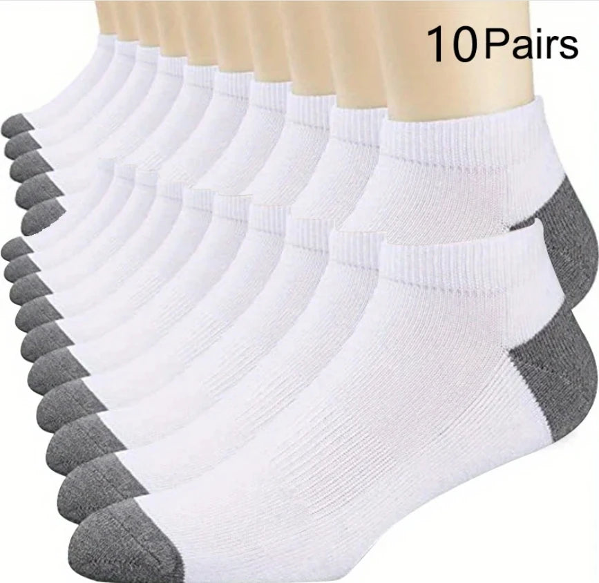 5Pairs Atmungsaktive Baumwolle Sport Strümpfe Männer Bambus Faser Herbst und Winter Männer Socken Schweiß Absorption Deodorant Business Sox