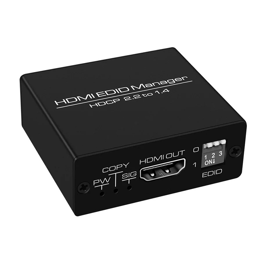 HDMI EDID Manager 4K 60Hz HDMI EDID Feeder EDID Emulator Emulation HDMI EDID Probleme Arzt HDMI 2.0 EDID Adapter Konverter
