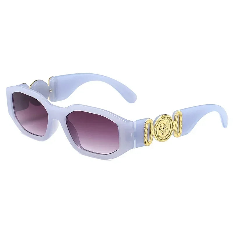 Neue Retro Unregelmäßige Quadratische Sonnenbrille für Frauen Männer Mode Designer Kleine Rahmen Sonnenbrille Trend Produkt Shades UV400