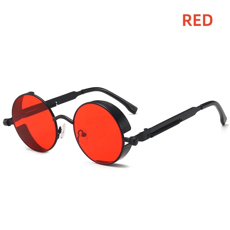 Steampunk Brille neue Mode runde Sonnenbrille Europa und die Vereinigten Staaten Retro Brille Trend Männer und Frauen Modelle Sonnenbrillen