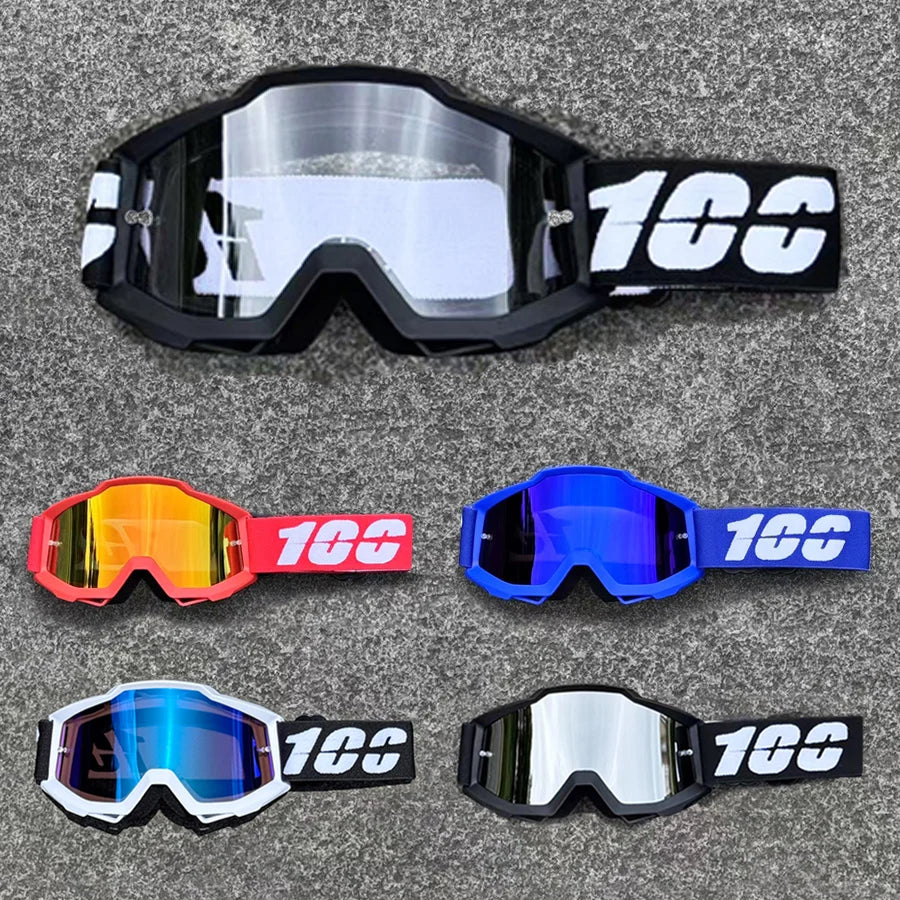 Neue Motorrad Brille Motocross Sicherheit HD Linsen Brille Dirt Bike ATV Ski MTB Brille MOTO Outdoor Radfahren Sonnenbrille
