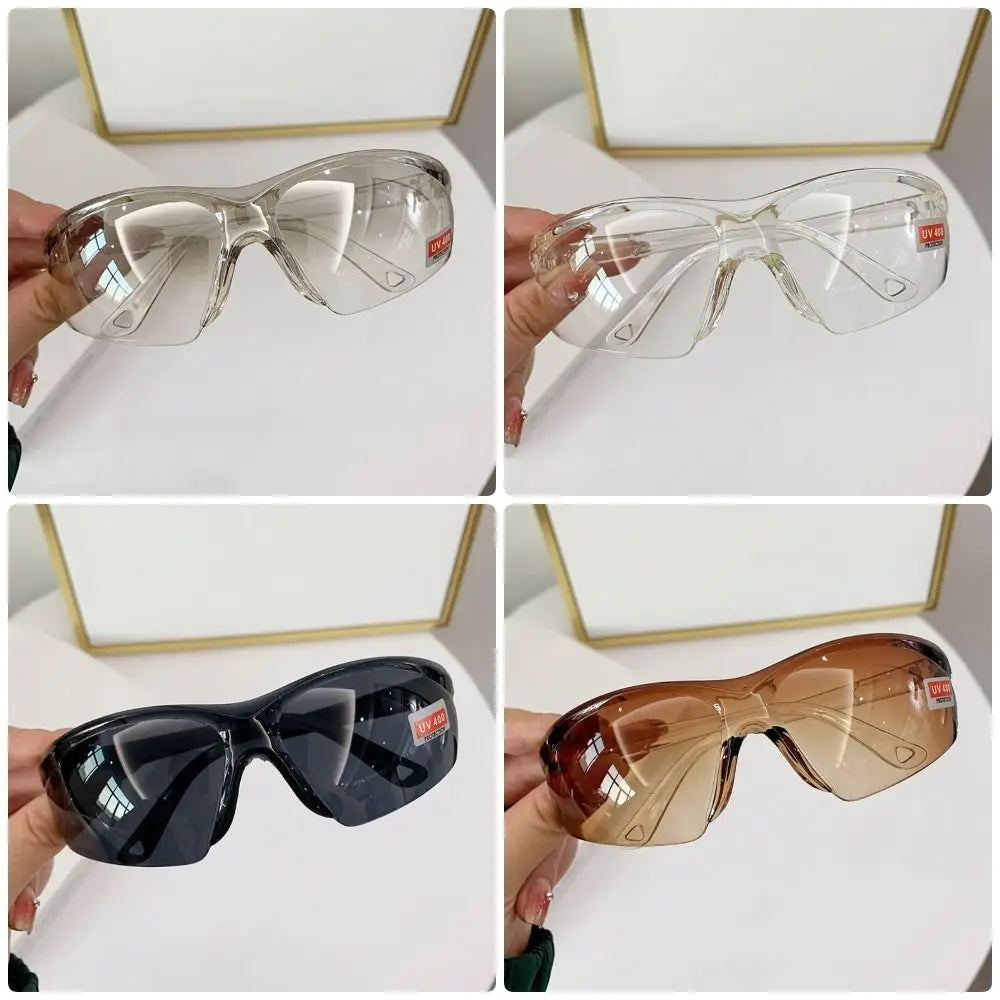 Radfahren Sonnenbrillen UV400 Brillen Sportbrille Universal Schlagfest Staubdicht Sanddicht Winddicht Schutzbrille