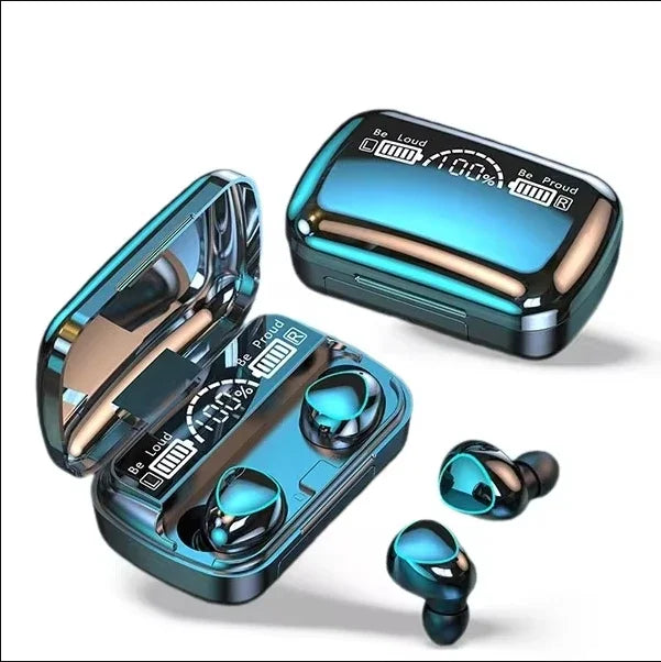 M10 drahtlose kopfhörer bluetooth kopfhörer wasserdichte ohrhörer sport ohrhörer für huawei iphone oppo xiaomi tws musik headset