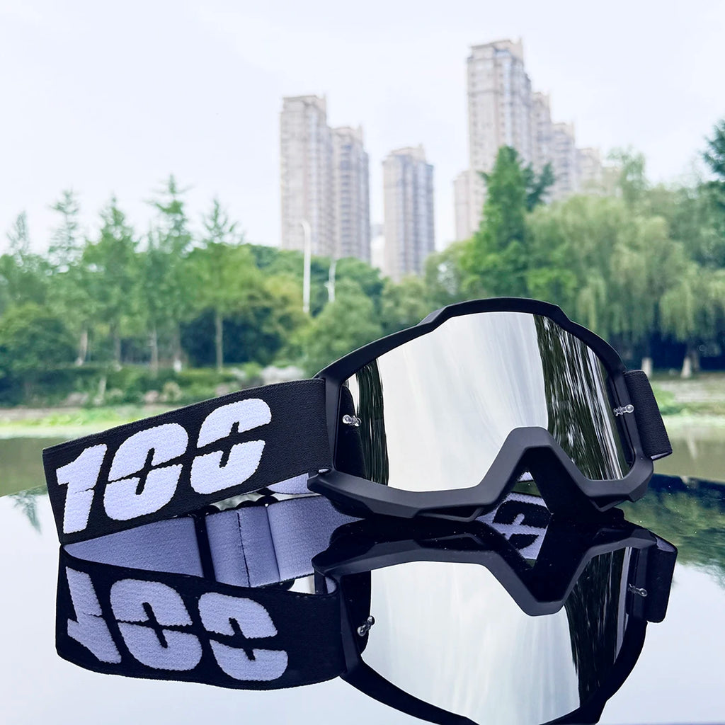 Neue Motorrad Brille Motocross Sicherheit HD Linsen Brille Dirt Bike ATV Ski MTB Brille MOTO Outdoor Radfahren Sonnenbrille