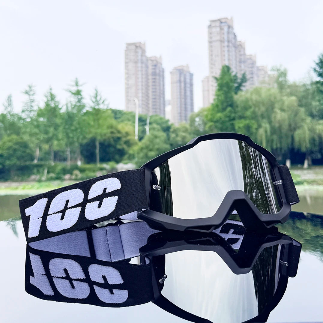 Neue Motorrad Brille Motocross Sicherheit HD Linsen Brille Dirt Bike ATV Ski MTB Brille MOTO Outdoor Radfahren Sonnenbrille