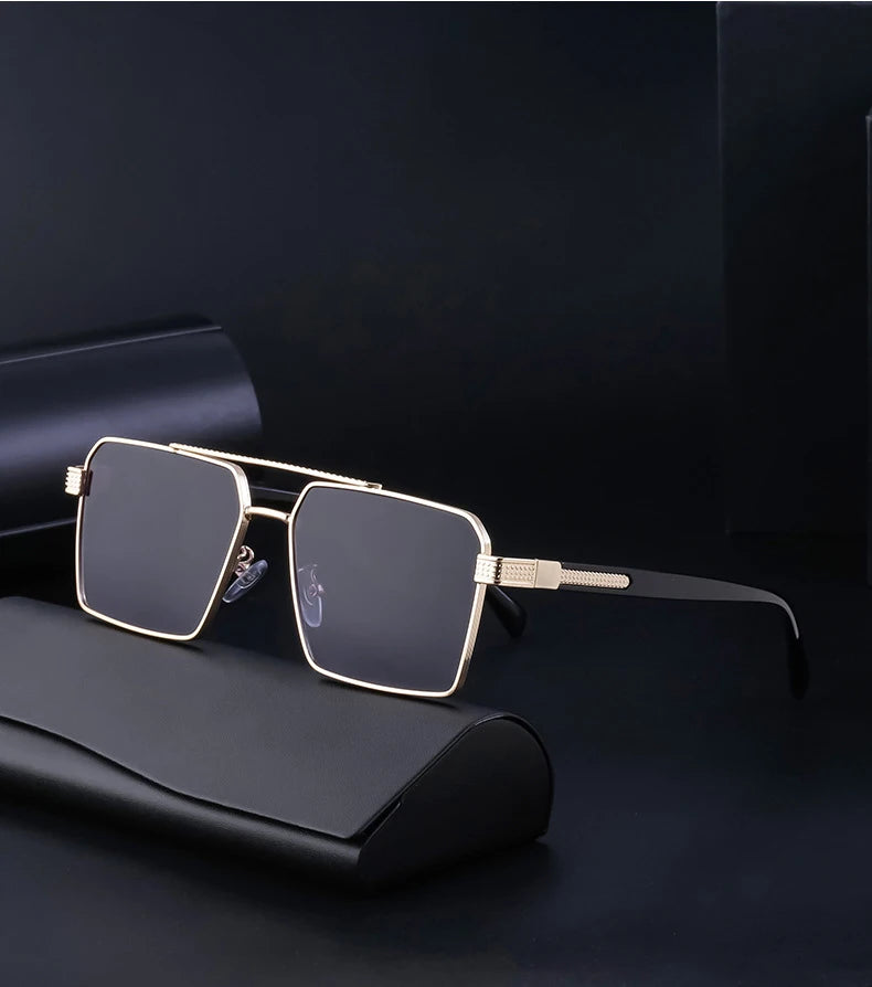 2023 quadratische Sonnenbrille für Männer Luxus Sonnenbrille Frauen trend ige Vintage Mode Brille Sonne Gafas de Sol Hombre Lünette Soleil Femme