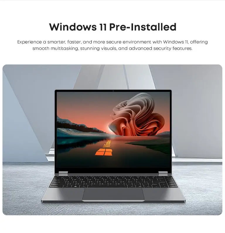 CHUWI FreeBook Tablet Laptop 2-in-1 Intel N150 13,5'' FHD Touchscreen 16 GB LPDDR5 RAM 512 GB SSD WIFI6 BT5.2 Windows 11 Notebook