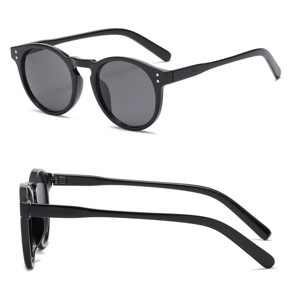 Schwarze Sonnenbrille Mode Sonne UV400 Schutzbrille Retro Brillen Reisen