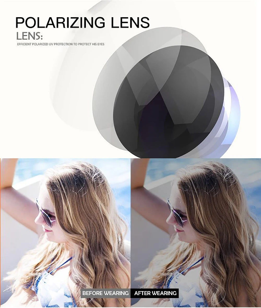 Klassische Angeln Sonnenbrille Männer Polarisierte Metall Quadratischen Rahmen UV400 Photochrome Brille Frauen Fahren Verfärbung Brillen