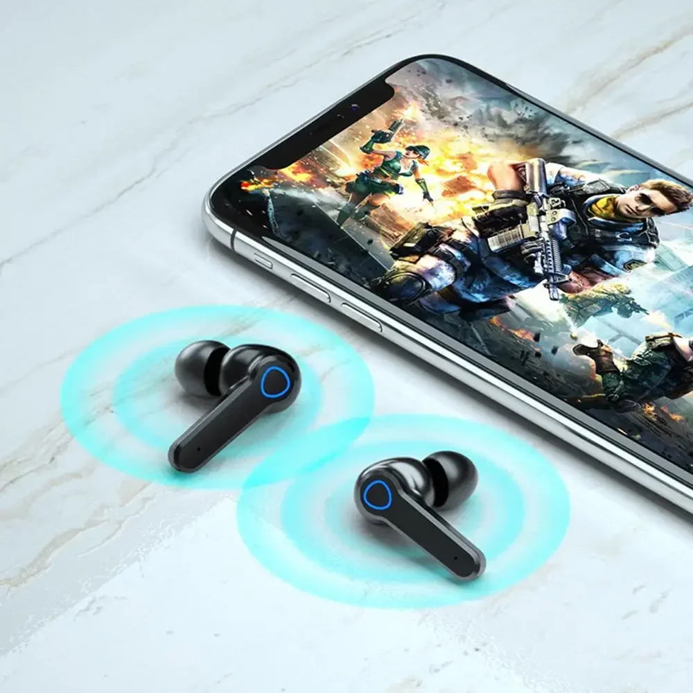 Original M19 Bluetooth Headset Drahtlose In-Ear Sport Intelligente Touch Led Display Spiegel Lager Lade Schatz Kopfhörer