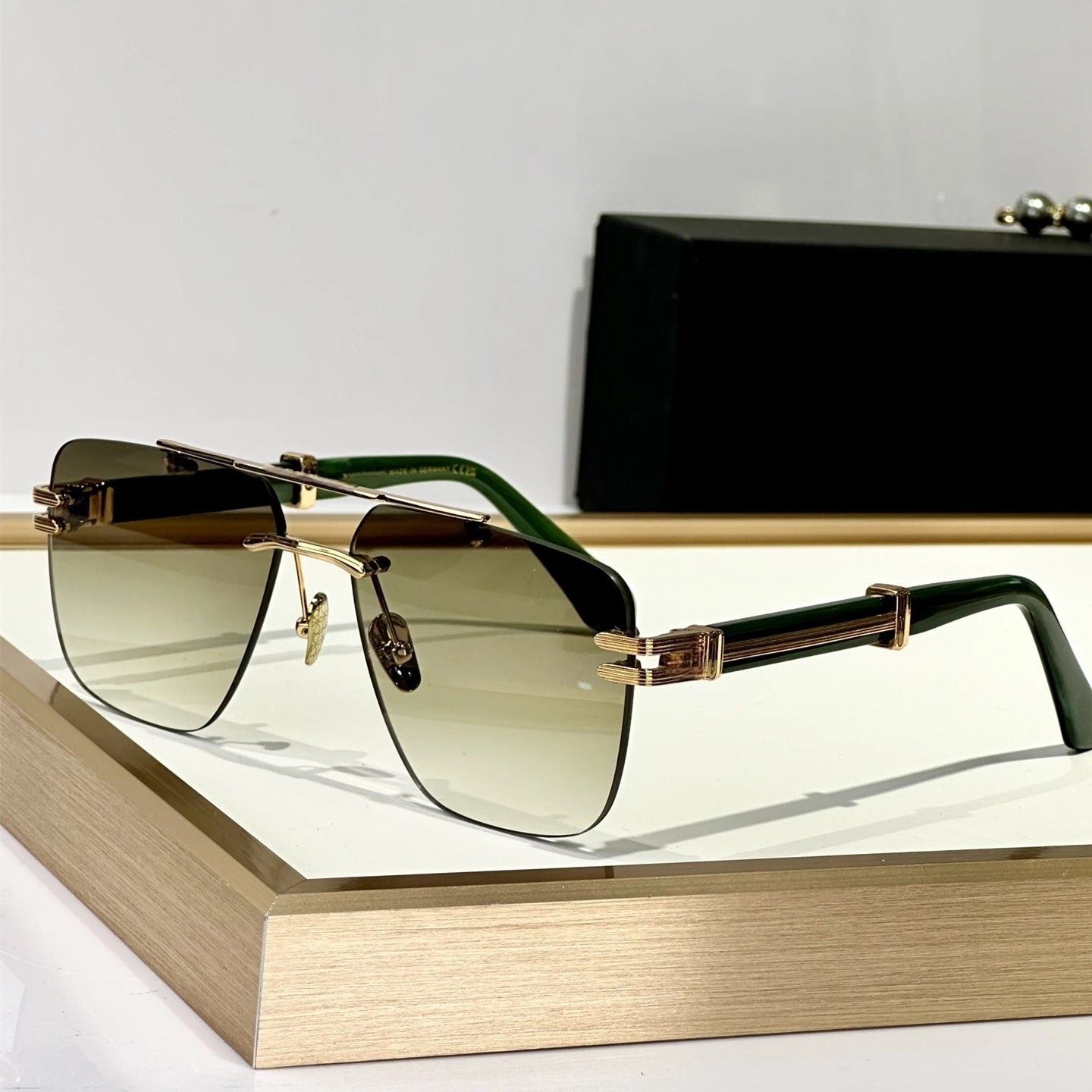 Double Bridge Sonnenbrille für Herren Z102 Original Classic UV400 Rahmenschutz Herren Sonnenbrille Outdoor zum Angeln Dirving