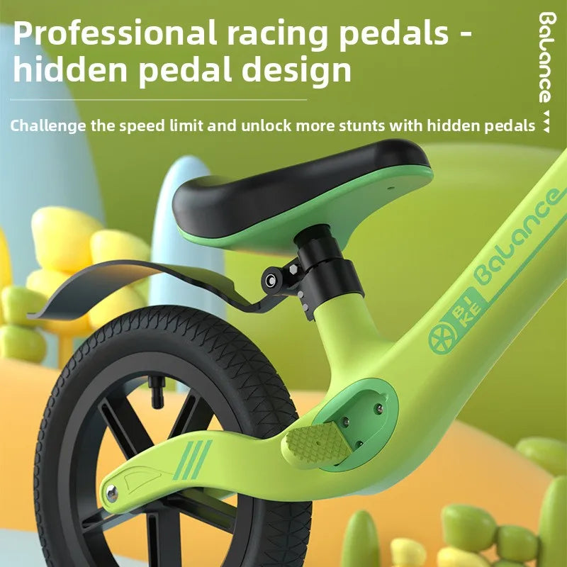 Laufrad für Kinder ohne Pedale, Schiebefahrrad für Babys, Schiebefahrrad für Kinder, Fahrrad