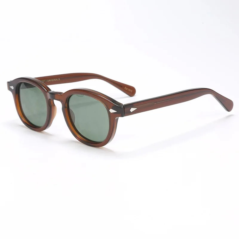 Lemtosh Sonnenbrille Mann Johnny Depp Polarisierte Sonnenbrille Frau Luxus Marke Vintage Acetat Rahmen Fahrer Schatten