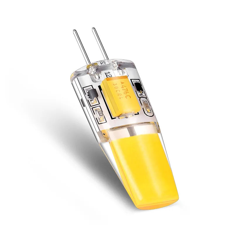 10PCS 12V AC/DC G4 COB Lampe LED AC/DC 12V Mais Licht 1,2W 2W 2,5W Scheinwerfer Kronleuchter Birne Ersetzen Halogen Lampen
