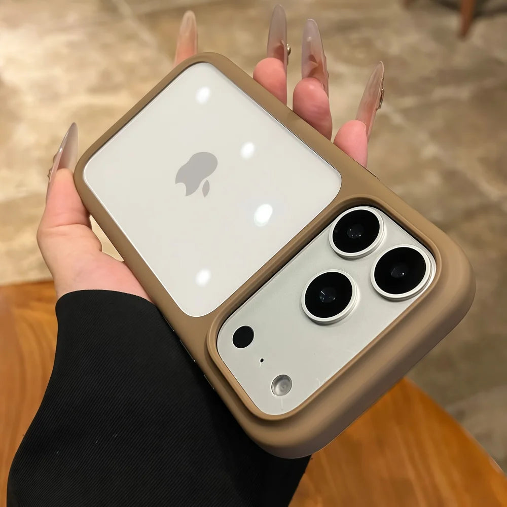 Intelligente Kamera-Touch-Taste, kristallklare Handyhülle für iPhone 17 Pro Max 17 Pro 17 Air, transparente, stoßfeste Abdeckung