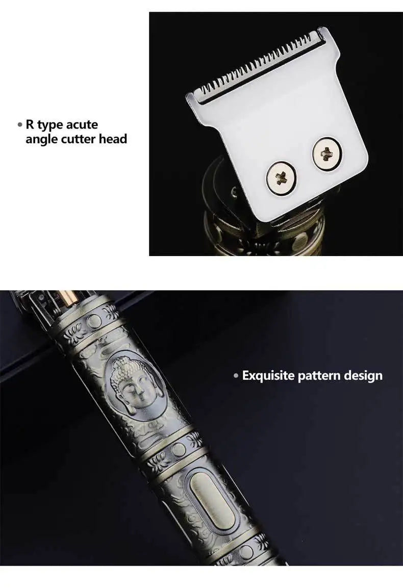 Retro T9 Original Haarschneidemaschine Set Jacken Trimmer Herren Elektrorasierer Male Lence Pro Barber Rasierer für empfindliche Bereiche