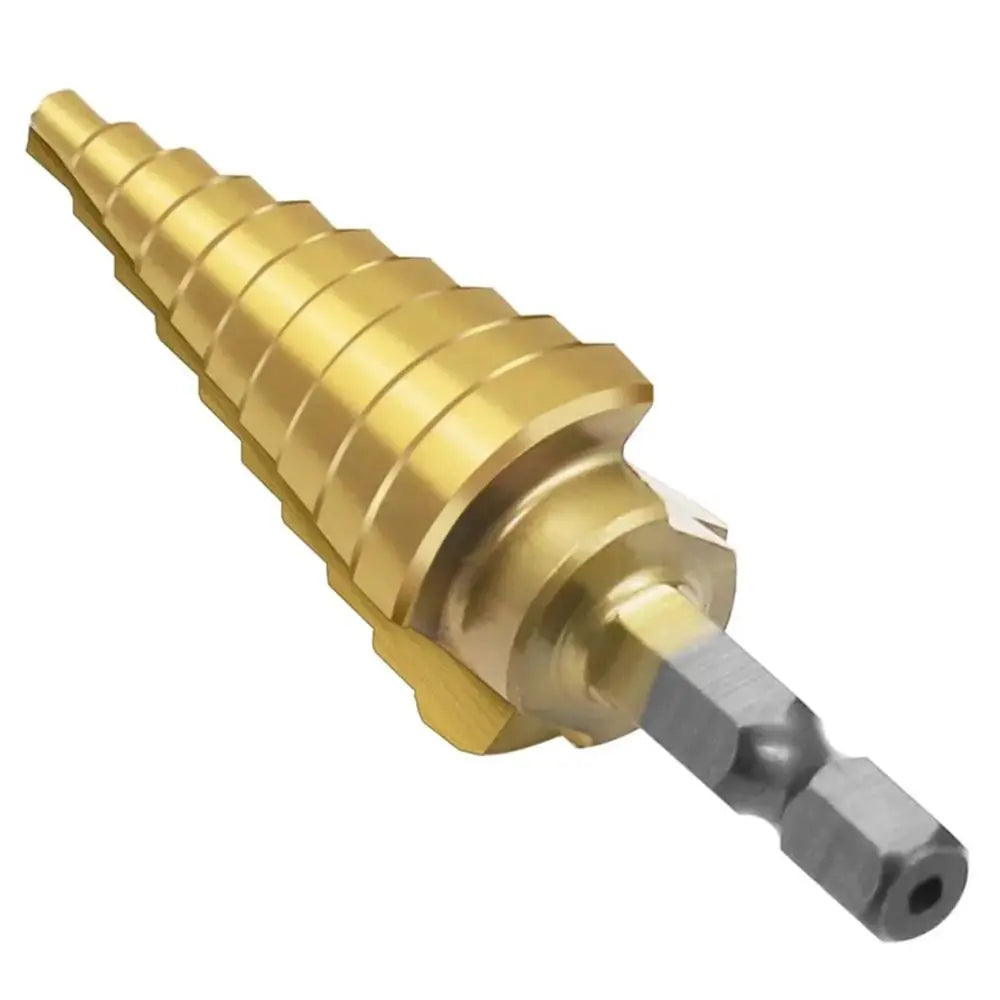 4-22mm Stufen bohrer Loch öffner 4241 Hoch geschwindigkeit stahl bohrer Sechs kant schaft Holz Metall Lochs ch neider Zimmerei Bohr werkzeuge