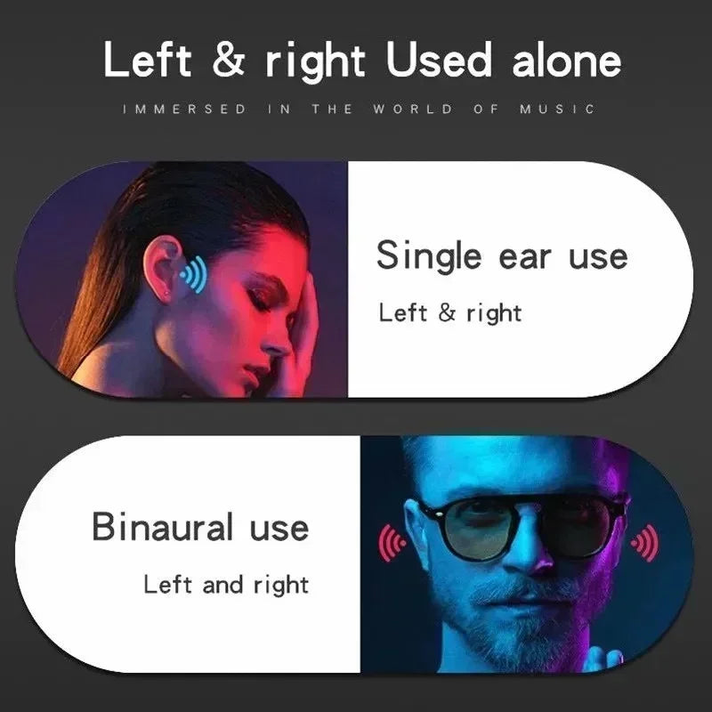 Neue Original T75 Knochenleitung Drahtlose Bluetooth 5,3 Kopfhörer Sport Kopfhörer HiFi Sound Qualität Wasserdichte TWS Headset