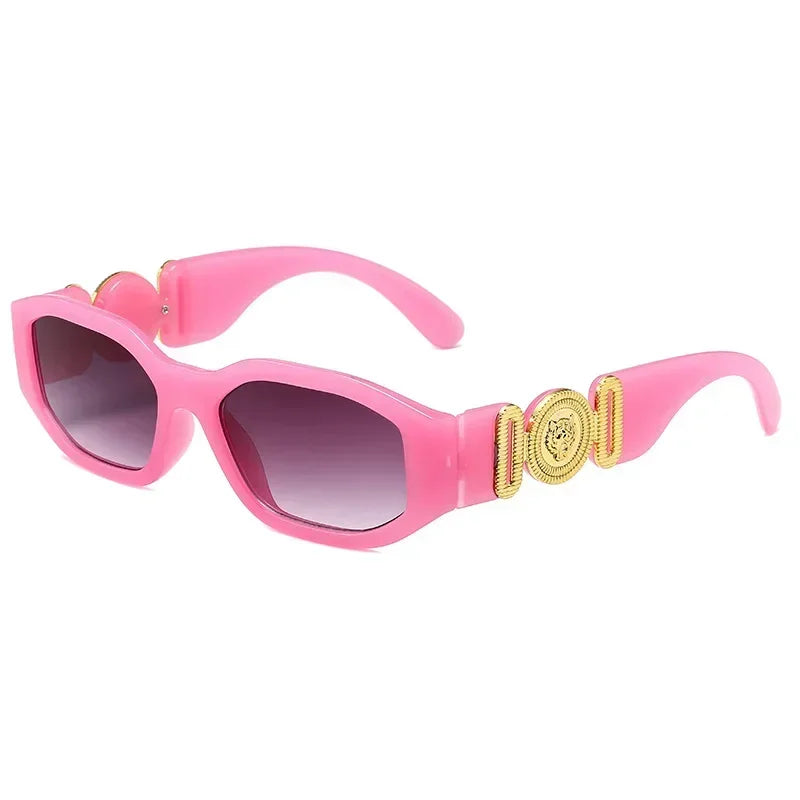 Neue Retro Unregelmäßige Quadratische Sonnenbrille für Frauen Männer Mode Designer Kleine Rahmen Sonnenbrille Trend Produkt Shades UV400