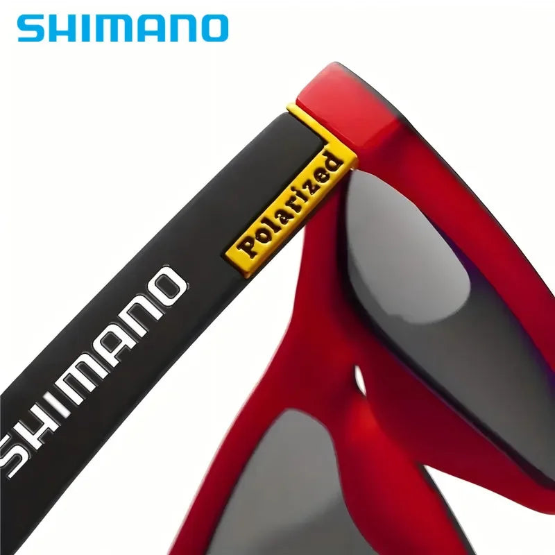 Klassische quadratische polarisierte Unisex-Outdoor-Sport-Sonnenbrille zum Angeln, Jagen, Radfahren, Fahren, Bergsteigen, UV400, blendfrei