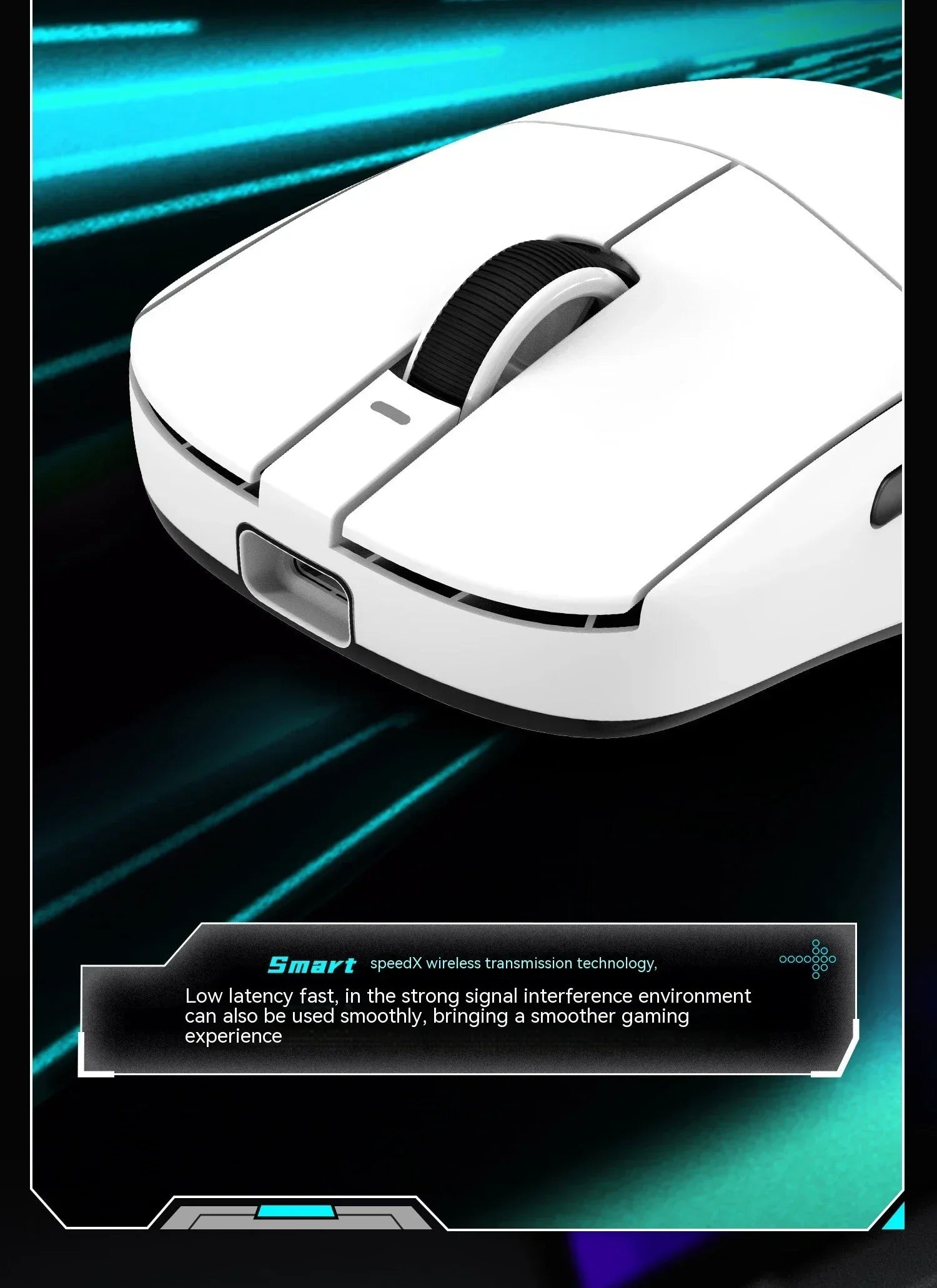 ATK Vxe Dragonfly R1 Maus Schwarz Weiß R1 Se Pro Maus 4K Empfänger Leichte PC Drahtlose Bluetooth Spiel E-sport Zubehör