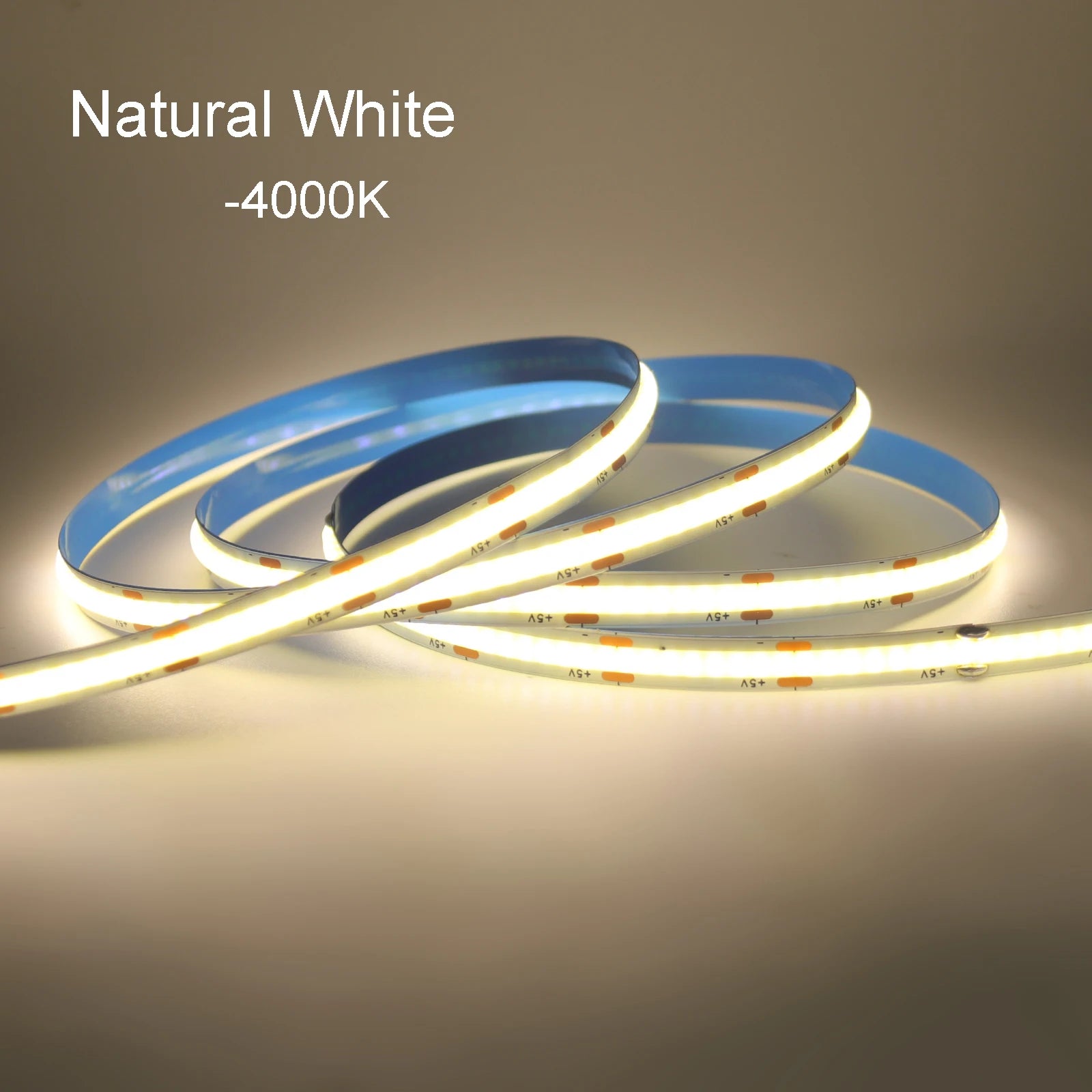 Superheller USB-DC5V-COB-LED-Lichtstreifen, 320 LED/m, hohe Dichte, flexible lineare Beleuchtung, warm/natürlich/weiß, 50 cm, 1 m, 2 m, 3 m, 4 m, 5 m