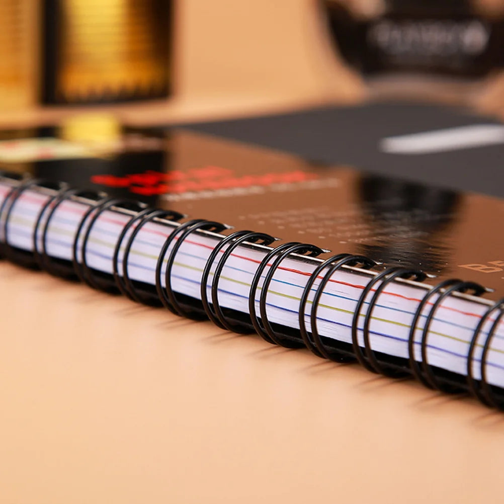 Spirale Notebooks Bunte Notebook Notebooks Schule Binder Notebook A5 Bindemittel Teiler Notizen Tragbare Notizblock Memo Notebook
