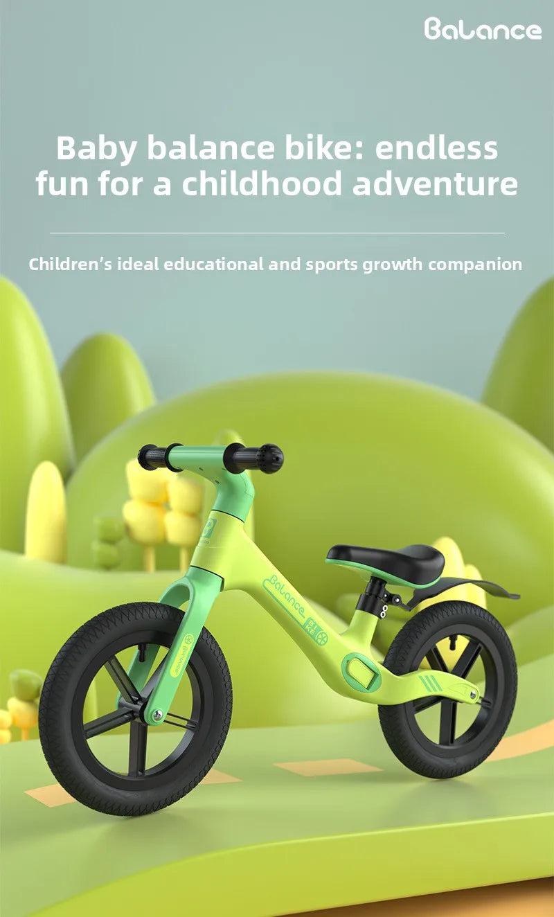 Laufrad für Kinder ohne Pedale, Schiebefahrrad für Babys, Schiebefahrrad für Kinder, Fahrrad