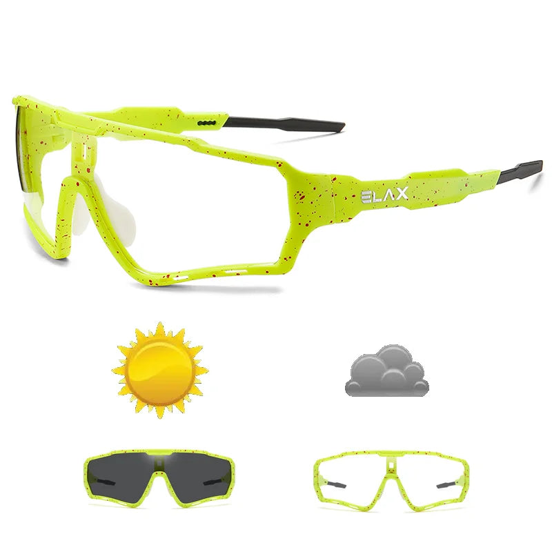 Photochrome Sonnenbrille Männer Frauen Sonnenbrille Angeln Brillen UV400 Radfahren Wandern Outdoor Sport Brille