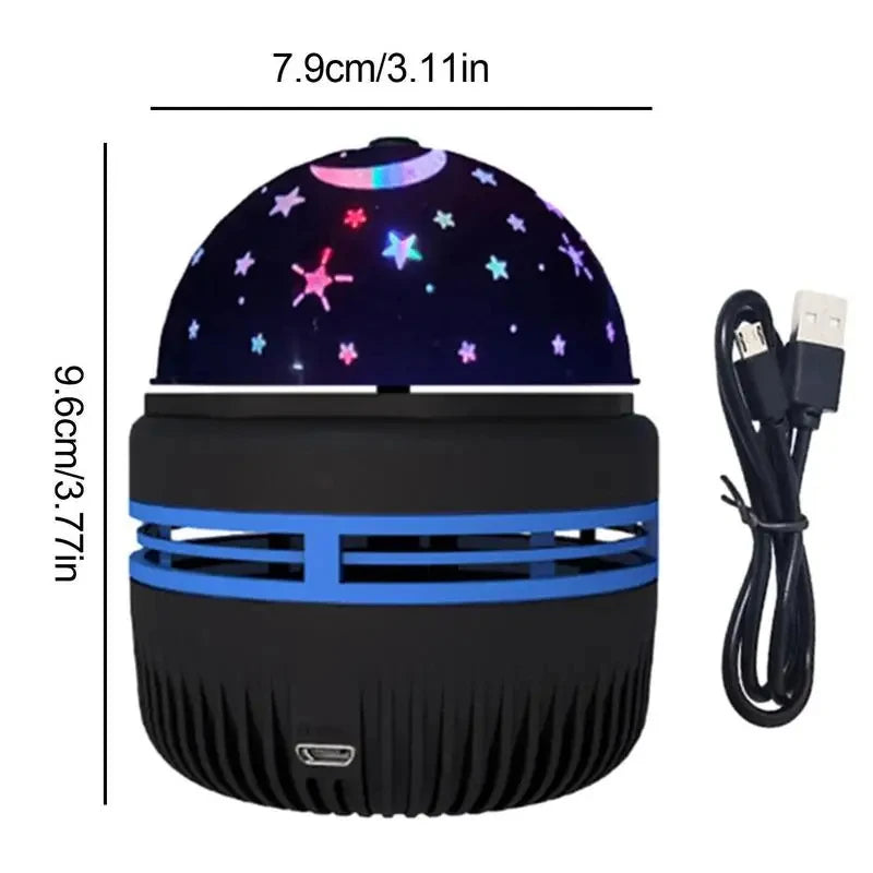 LED Sternenhimmel Nachtlichter USB Projektor Lampe Magic Ball Mond Stern Weihnachtsbeleuchtung Home Room Atmosphäre Dekorationen