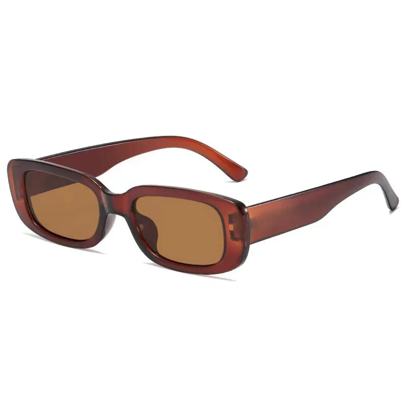 Retro kleine quadratische Sonnenbrille Männer und Frauen trend ige europäische und amerikanische Mode Street Shot Sonnenbrille UV-sichere Brille