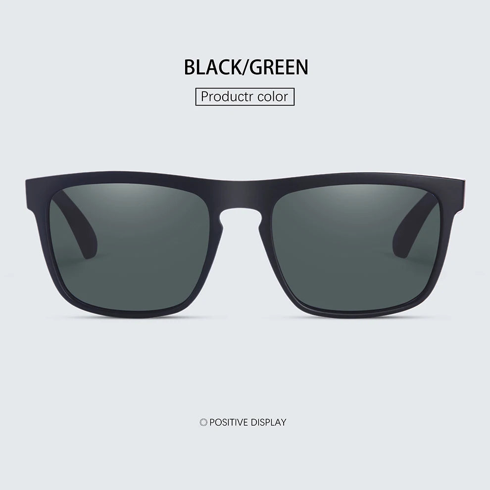 Mode Quadrat Vintage polarisierte Sonnenbrille Männer Frauen Retro fahren Angeln Sonnenbrille UV400 Brillen