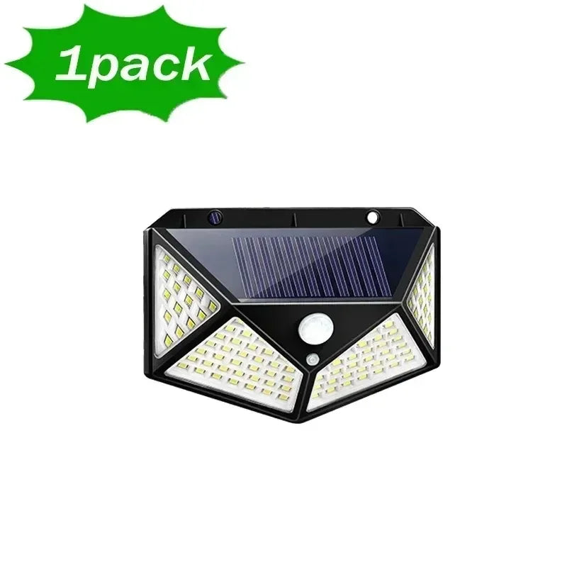 Multifunktionale Solarlampe für den Außenbereich, Gartendekoration, Solar-LED-Licht, wasserdicht, Sonnenlichtbetrieben, Strahler mit Bewegungssensor