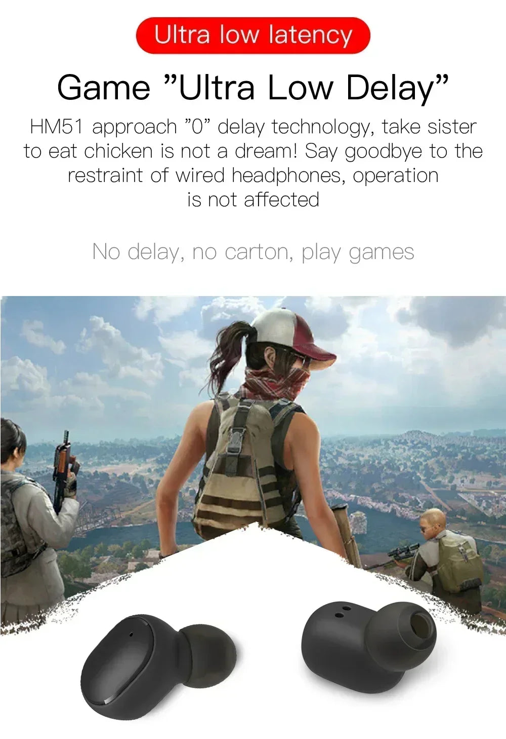 E6S Drahtlose Bluetooth-Kopfhörer TWS Bluetooth-Headset Drahtlose Ohrhörer Ohrhörer mit Geräuschunterdrückung und Mikrofon-Kopfhörer