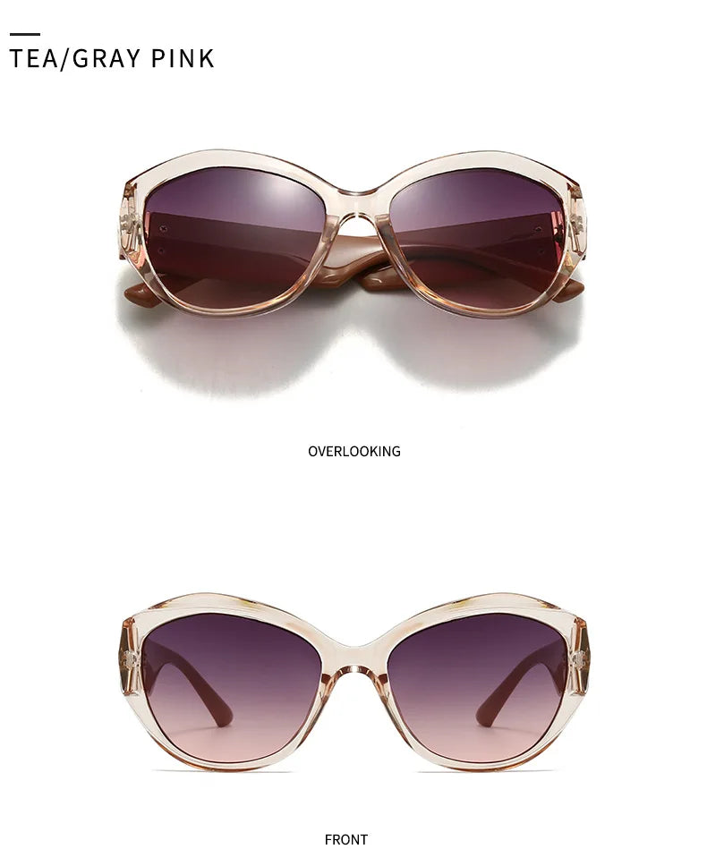 2025 neue Moderne Sonnenbrille Frauen Männer Ins Internet Celebrity Modell Cat Eye Sonnenbrille Weibliche Klassische Goggle Gafas De Sol UV400