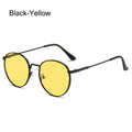 Kreis Runde Sonnenbrille Mode Vintage Sommer Metallrahmen Sonnenbrille UV-Schutz Retro Shades für Damen Herren