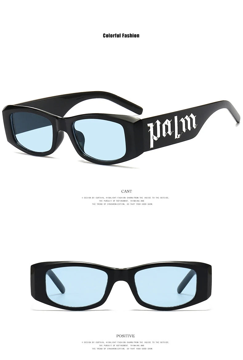Sonnenbrille weiblich ins Straße Schießen Sonnenschutz Internet Celebrity Brille funky konkave Form kleine Rahmen Sonnenbrille 5326