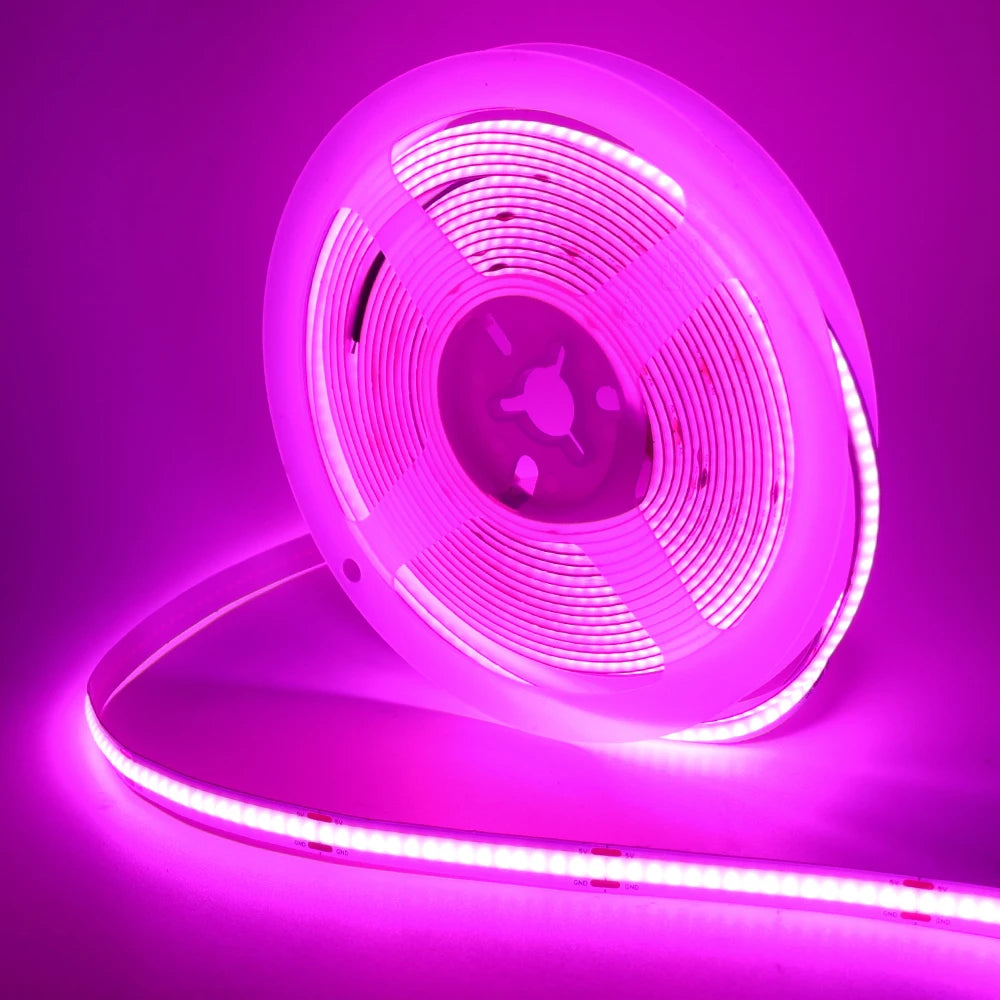 Neue 5V LED COB Licht Streifen Dimmbar Mit Touch Sensor/EIN OFF Schalter USB Flexible LED Band Weihnachten TV Hintergrundbeleuchtung Klebeband